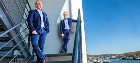 Fabian Dauzo et Xavier Falla