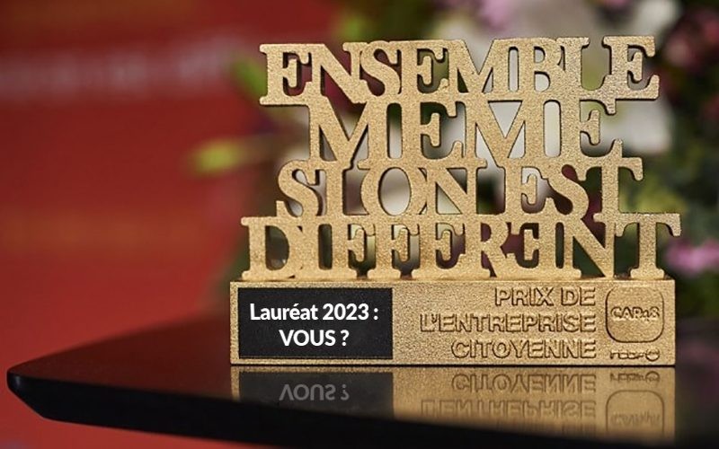 logo prix de l&#39;entreprise citoyenne