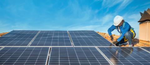 placement de panneaux photovoltaïques