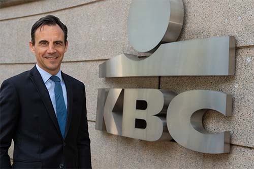 Daniel Falque, CEO KBC Belgique.